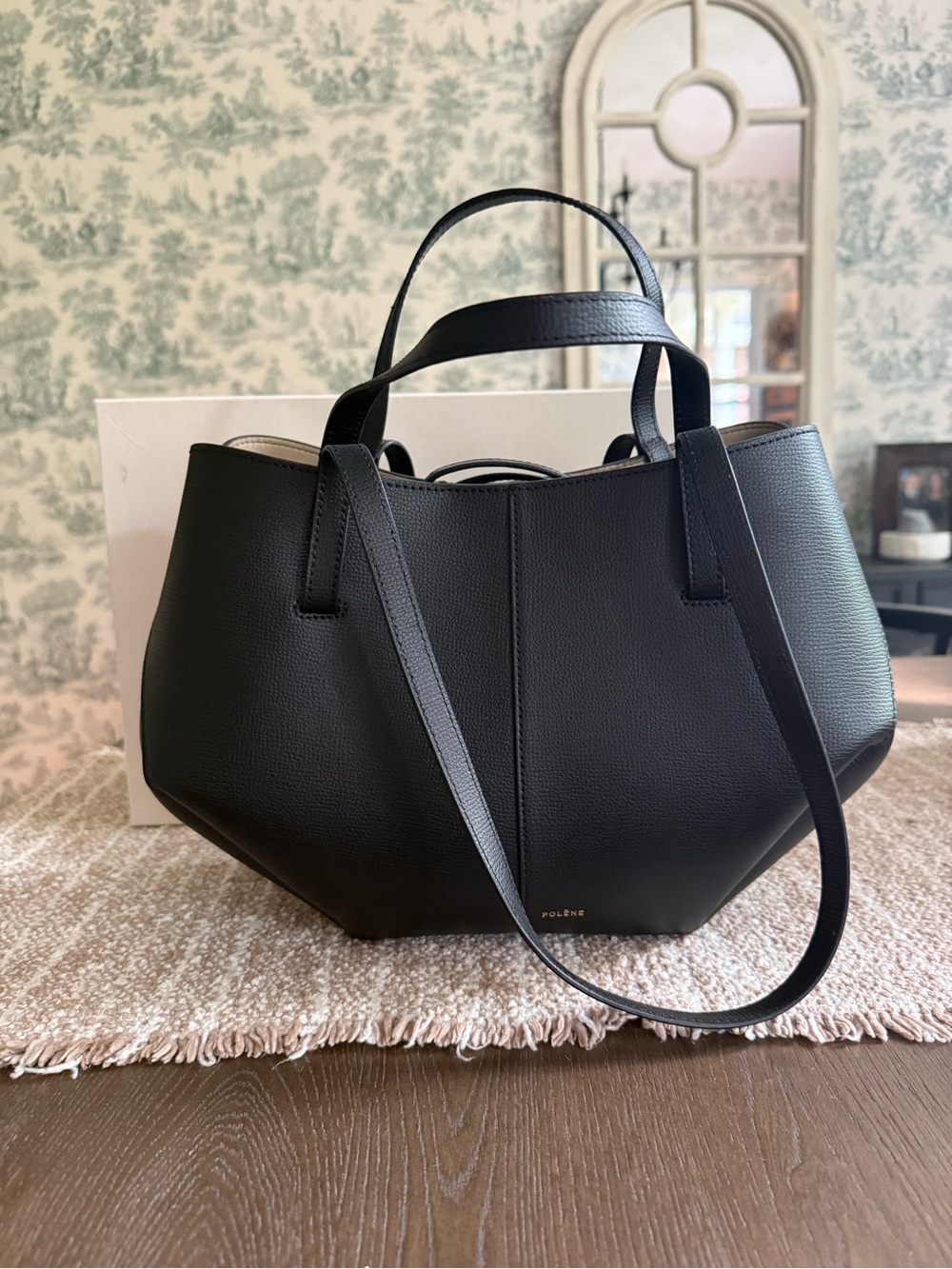 Polene Mini Cyme - Black